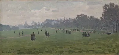 Green Park in London Claude Monet